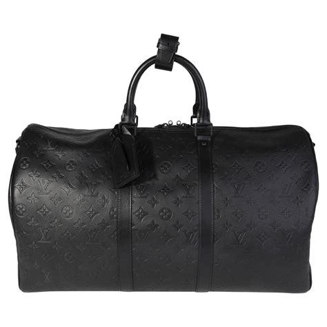 louis vuitton keepall 50 black epi leather travel bag|keepall bandoulière 50 price.